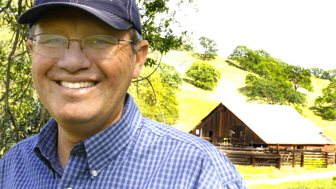 Photo: Kenneth W. Tate, environmental, wioth barn in background