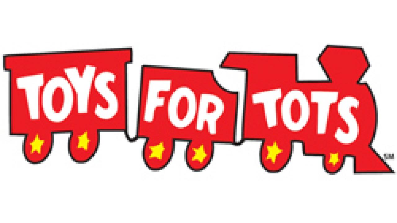 Toys for Tots logo.