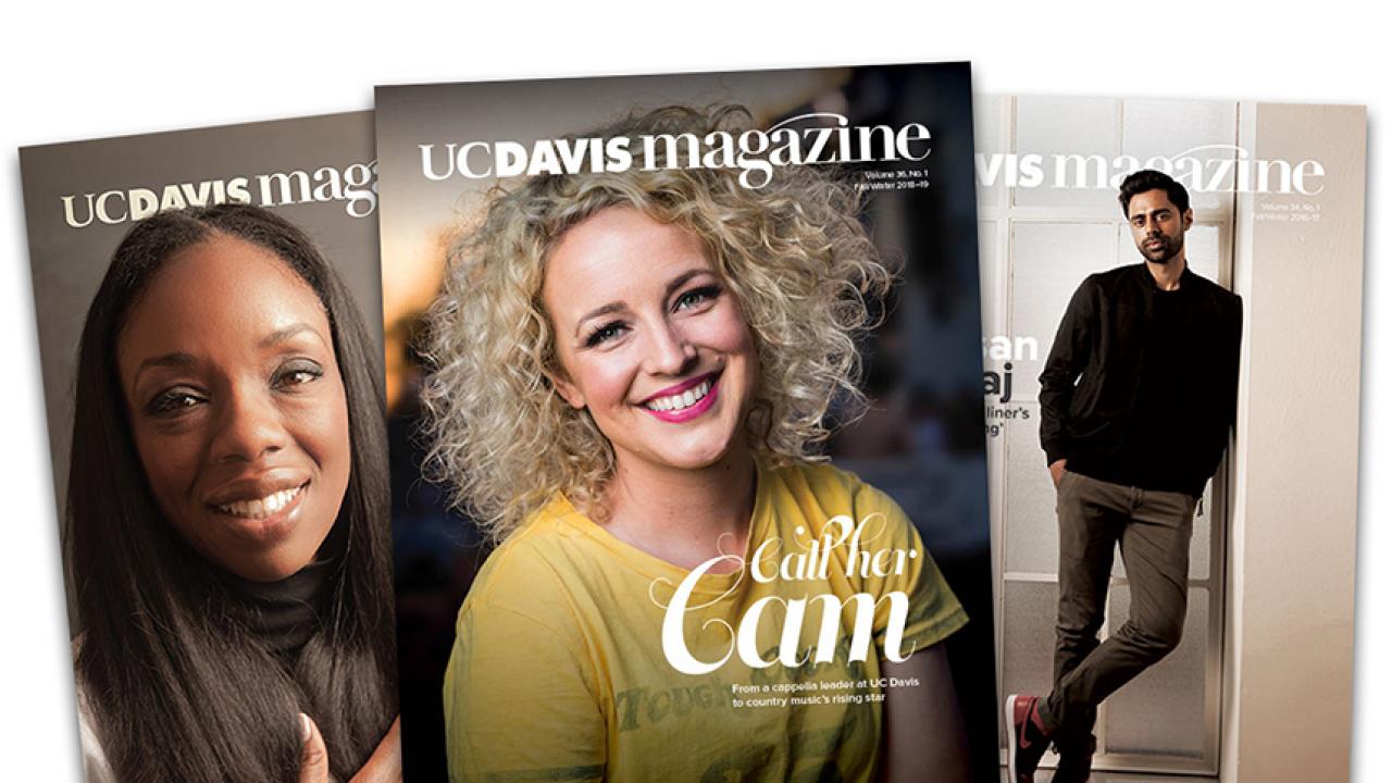 UC Davis Magazine issues