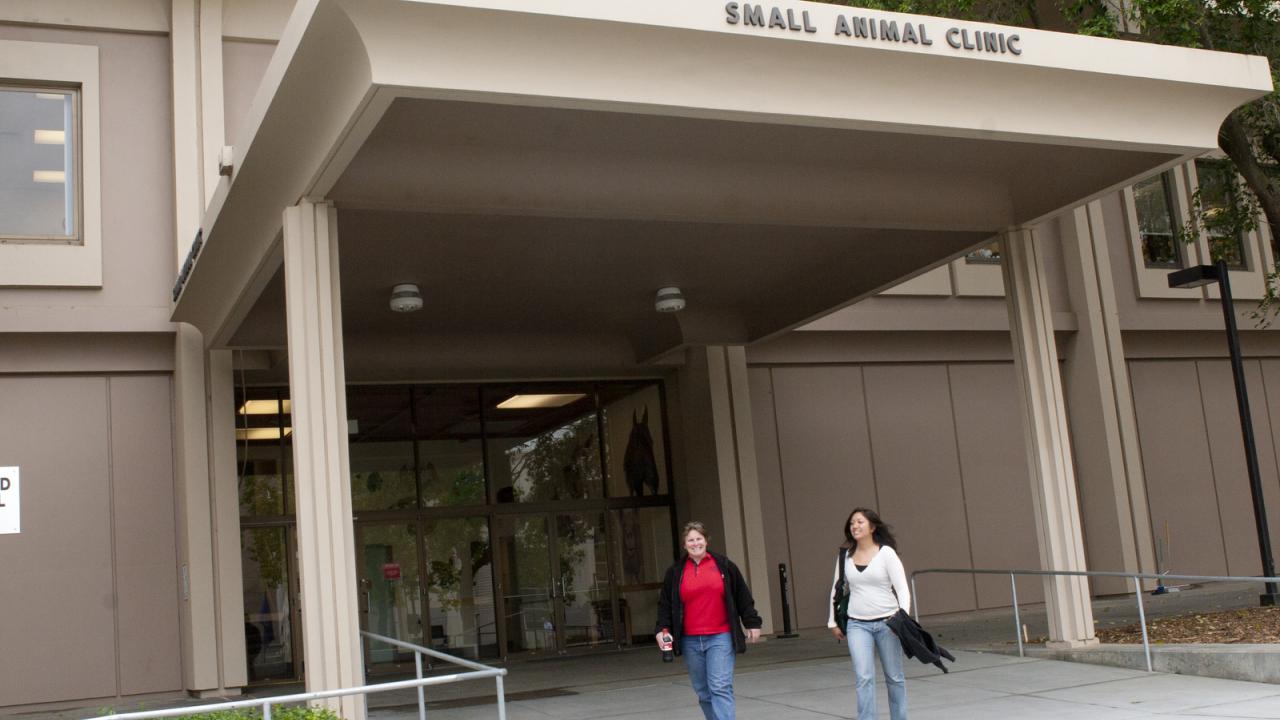 The UC Davis Veterinary Medical Teaching Hospital.