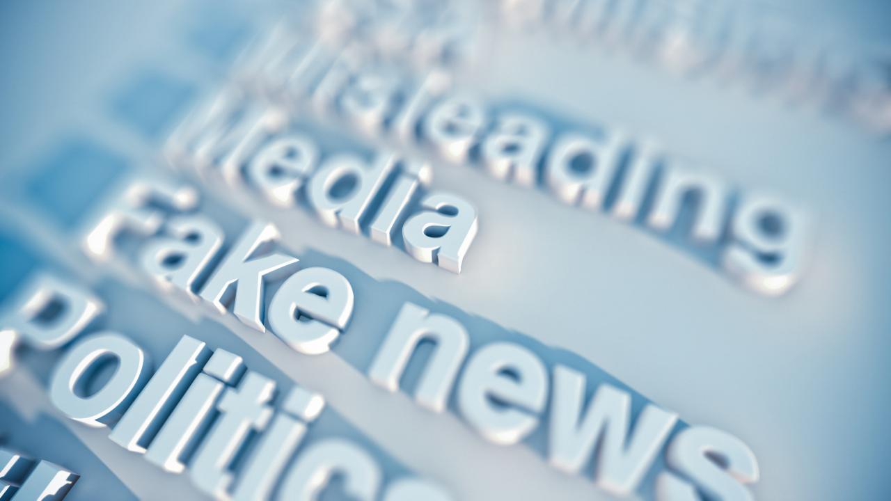 Composite shot of computer screen with news, social media, in headlines