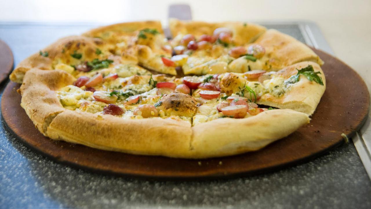 A delicious looking pizza made at the Tercero Dining Commons