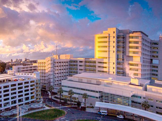 aerial view of UC Davis medical center