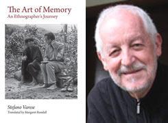 Book cover "The Art of Memory" and Stefano Varese headshot
