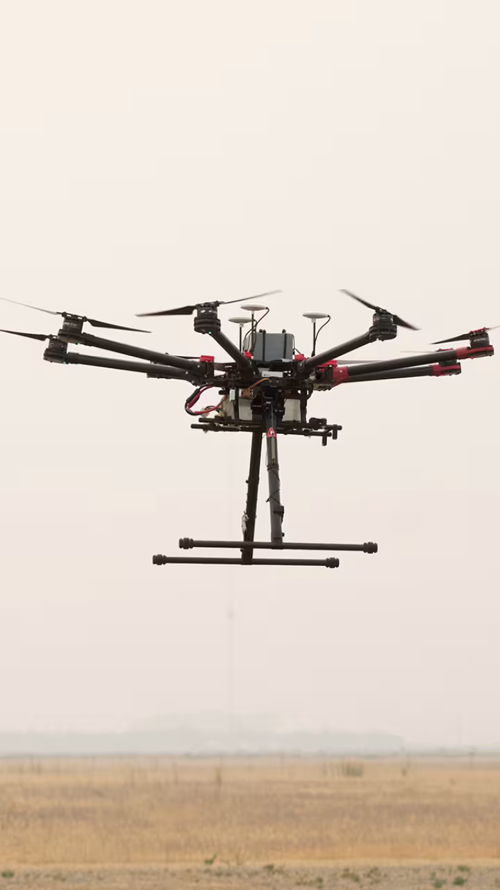 Drone prototype for better wildfire detection