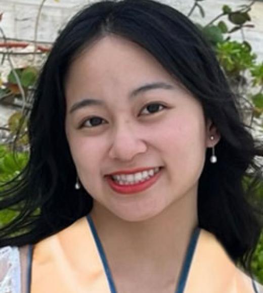 Closeup of Karen Nguyen 