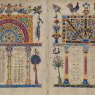 Illustrated "Canon Table Page" from the Zeytun Gospel