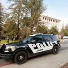 UC Davis police car