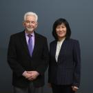 Professors Cameron Carter and Li Tian. 