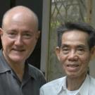 Professor Larry Berman and Pham Xuan An at the latter&rsquo;s home in Ho Chi Minh City, Vietnam, in 2005.