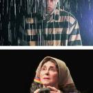 Photos (2): Matthew Dunivan in Come Hell and High Water, and Claudia Stevens in Pigeon