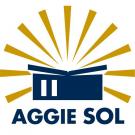 Logo: Team Aggie Sol, sun's ray's over home