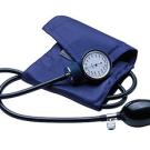 Photo image: blood pressure sleeve and pump
