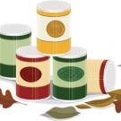 Canned food graphic