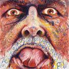 Graphic: Drawing of a man sticking out his tongue