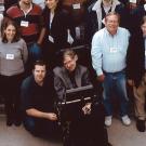 Stephen Hawking at UC Davis in 2003