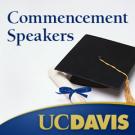 Photo: a UC Davis album cover designed with a mortarboard and diploma