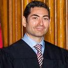 A man in a judge's robe