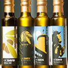 Photo: 4 bottles of UC Davis Olive Oil, vintage 2013