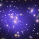 Galaxy cluster image