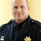 Portrait of a police officer in uniform