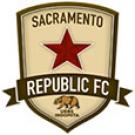 Logo: Sacramento Republic FC shield with red star and bear