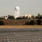 Solar farm at UC Davis.