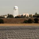 Solar farm at UC Davis.