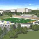Rendering: Picture of future football stadium