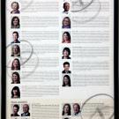Photo: Poster of 2014 Chancellor's STAR Award recipients
