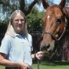 Photo: Sue Stover and horse