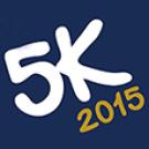 Graphic: 5K 2015, cropped from Stride for Pride logo