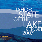 Graphic: cover for Tahoe State of the Lake Report 2007