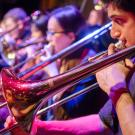 Photo: UC Davis jazz trombonists