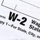 W-2 form close-up for index.