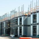 Apartment construction at UC Davis West Village Expansion
