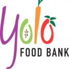 Graphic: Yolo Food Bank logo, featuring a carrot for the "l" and a tomato for one of the "o's" (cropped)
