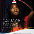 Advertisement: You shine. We save. 