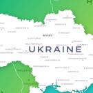 Ukraine map for UC Davis Conversation story
