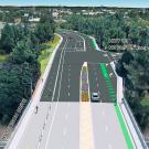 Gutchison Drive sidewalks, bike lanes in rendering