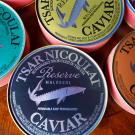 cans of caviar