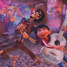 Scene from animated movie "Coco"