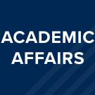 "Academic Affairs" index card