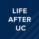 "Life After UC" index card