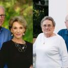 Combined photos of Carol and Gerry Parker and John and Lois Crowe 
