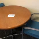 Round table and chairs, surplus furniture