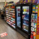 Check stand line with unhealthy foods displayed 