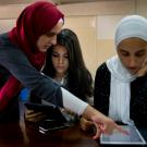 refugees using technology