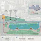 Wetlands habitat proposal, drawing