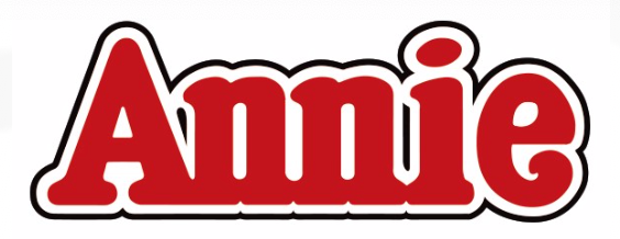 The "Annie" logo with red letters against a white background.